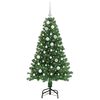 vidaXL Sapin de No&euml;l artificiel Vert 150 cm PVC, Acier et Plastique