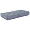 vidaXL Canap&eacute; modulaire Gris 70 x 70 x 36 cm tissu