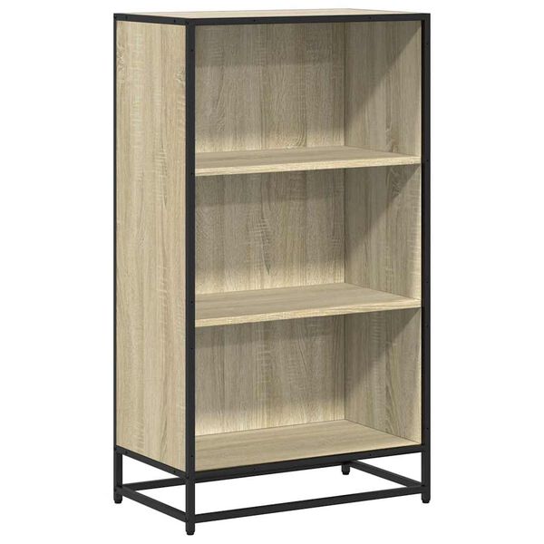 vidaXL Bibliothèque chêne sonoma 60x35x107,5 cm bois d'ingénierie