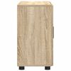vidaXL Buffet avec &eacute;tag&egrave;re FLORIN Ch&ecirc;ne Sonoma 88,5 x 30,5 x 55,5 cm
