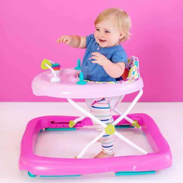 Bright Starts Trotteur pour b&eacute;b&eacute; Walk-A-Bout Floral Friends