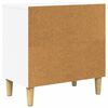 vidaXL Maison pour chat Blanc 51 x 30 x 52 cm Bois d'ing&eacute;nierie
