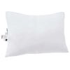 vidaXL Oreiller avec oreiller Blanc 61 x 41 x 20 cm Polyester