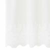 vidaXL Rideau en Dentelle avec des rideaux Blanc 260x750cm Polyester