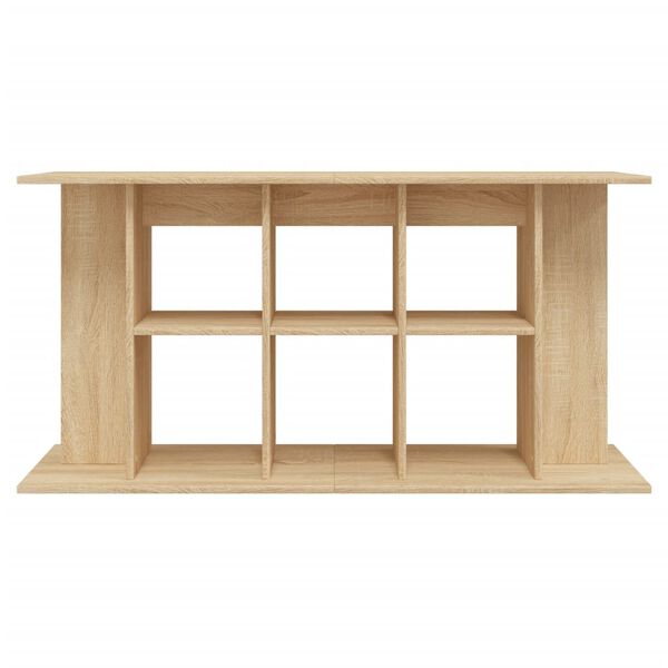 vidaXL Support d'aquarium Ch&ecirc;ne Sonoma 120x40x60 cm Bois d'ing&eacute;nierie