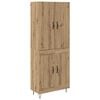 vidaXL Haut Armoire 2 pc Ch&ecirc;ne artisanal 69,5 x 34 x 180 cm