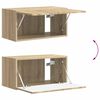 vidaXL Ensemble meuble TV 8 pcs Ch&ecirc;ne Sonoma Bois d'ing&eacute;nierie