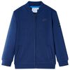 Sweatshirt pour enfants avec fermeture &eacute;clair bleu marine 92