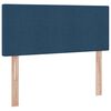 vidaXL Lit avec rangement et matelas avec matelas Bleu 120 x 200 cm
