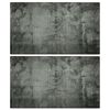 vidaXL Planches &agrave; d&eacute;couper 2 pcs motif de b&eacute;ton Verre tremp&eacute;