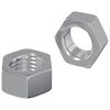 vidaXL &Eacute;crou Hexagonal 2 pc Argent&eacute; M6 M&eacute;tал