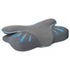 vidaXL Oreiller avec oreiller Gris 59 x 38 x 14 cm Polyester