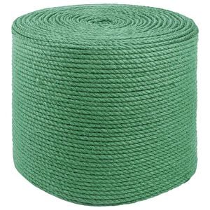 vidaXL Corde en Jute 6 mm Vert Jute 100% Tossa