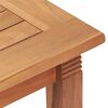vidaXL Ensemble &agrave; manger de jardin 9 pcs bois de teck solide
