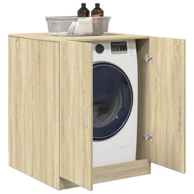 vidaXL Meuble pour machine à laver chêne sonoma 70,5x71,5x91,5 cm