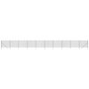 vidaXL Cl&ocirc;ture en treillis m&eacute;tallique anthracite 1,6x25 m