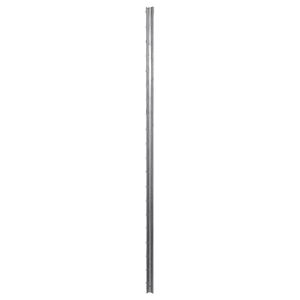 vidaXL Poteau de cl&ocirc;ture. 10 pcs Argent&eacute; 200 cm Acier