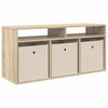 vidaXL Basboard avec tiroir Ch&ecirc;ne Sonoma 102 x 32 x 48,5 cm