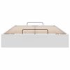 vidaXL Cadre de lit ottoman sans matelas blanc 120x200 cm similicuir