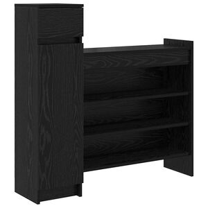 vidaXL Cabinet &agrave; chaussures 100,5 x 28 x 100 cm Bois d'ing&eacute;nierie
