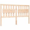vidaXL Cadre de lit sans matelas bois massif