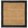 vidaXL Tapis de zone Gris fonc&eacute; 200 x 200 cm Jute