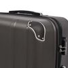 vidaXL Ensemble de valises &agrave; roulettes quatre pi&egrave;ces Anthracite