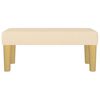 vidaXL Banc Crème 70x30x30 cm Tissu