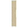 vidaXL Armoire de salle de bain Ch&ecirc;ne sonoma Bois d'ing&eacute;nierie