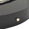 vidaXL Guitare découpée classique occidentale avec 6 cordes Noir 38"