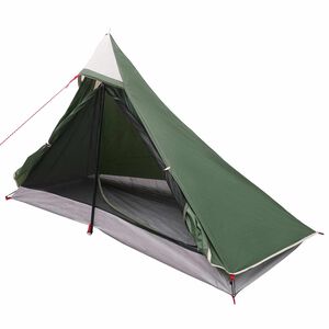 vidaXL Tente de randonn&eacute;e 222 x 85 x 125 cm Vert