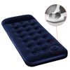 Bestway Lit gonflable floqu&eacute; avec pompe &agrave; pied int&eacute;gr&eacute;e 185x76x28 cm