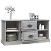 vidaXL Meuble TV sonoma gris 99,5x35,5x48 cm bois d'ing&eacute;nierie