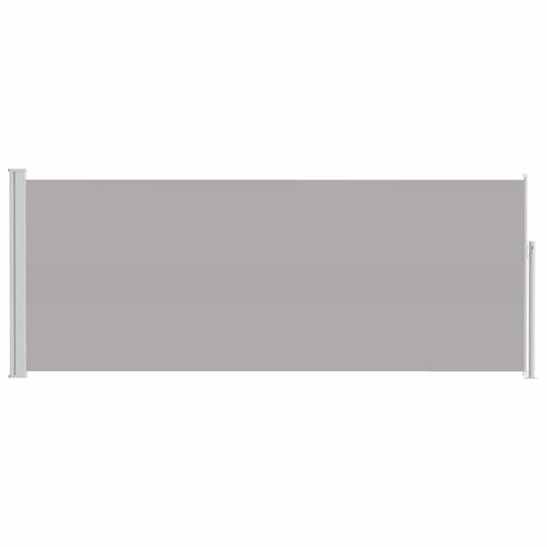 vidaXL Auvent lat&eacute;ral r&eacute;tractable 120 x 300 cm Gris