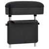 vidaXL Accoudoir de voiture universel noir 23x8x(30-38) cm ABS