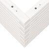 vidaXL Jardini&egrave;re blanc 90x60x45,5 cm bois de pin massif