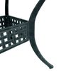 vidaXL Ensemble de bistro 3 pcs vert aluminium coul&eacute;