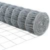 vidaXL Clôture Euro Argent 0.6 x 25 m