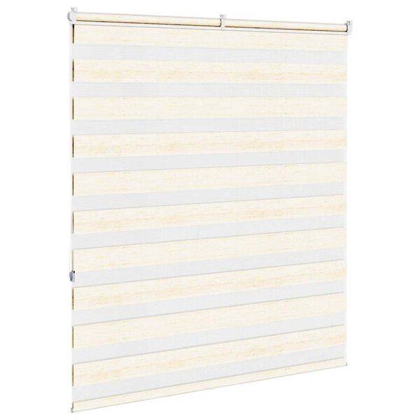 vidaXL Store z&egrave;bre beige marbr&eacute; largeur du tissu 115,9 cm polyester