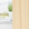 vidaXL Rideaux occultants avec anneaux 2 pcs Cr&egrave;me 140 x 140 cm
