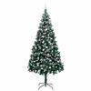 vidaXL Sapin de No&euml;l artificiel Vert 240 cm PVC, Acier et Plastique
