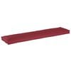 vidaXL Coussin de palette Bordeaux 180 x 40 x 8 cm Tissu Oxford