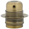 vidaXL Douilles de lampe 2 pcs bronze E27