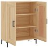 vidaXL Buffet ch&ecirc;ne sonoma 69,5x34x90 cm bois d'ing&eacute;nierie