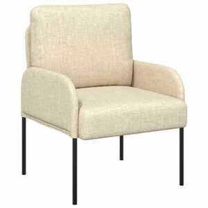 vidaXL Canap&eacute;s avec coussin 55cm Cr&egrave;me Contreplaqu&eacute;