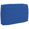vidaXL Ensemble de coussins 3 pcs Bleu royal Tissu Oxford