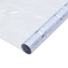 vidaXL Films pour fen&ecirc;tre 2 pcs d&eacute;poli motif de bambou PVC
