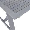 vidaXL Ensemble &agrave; manger de jardin 7 pcs Gris Bois d'acacia massif