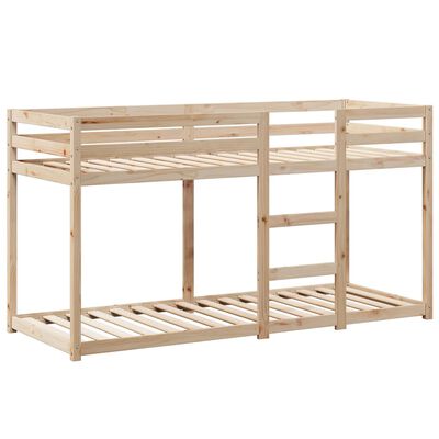 vidaXL Lit superposé sans matelas 90x200 cm bois de pin massif