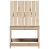vidaXL Chaise de jardin 50,5x55x77 cm bois de pin massif